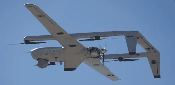 Spektreworks Sapphire VTOL UAS with integrated Genpod® 100 EFI