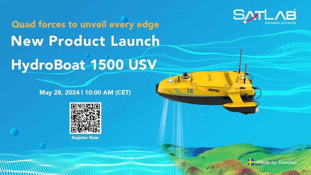 SatLab Introduces Innovative HydroBoat 1500 USV
