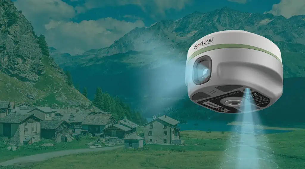 Satlab’s Eyr - Advanced GNSS RTK Receivers with Dual Cameras