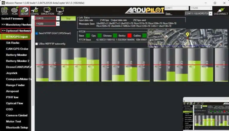 Send-RTK-base-station-corrections-to-ArduPilot