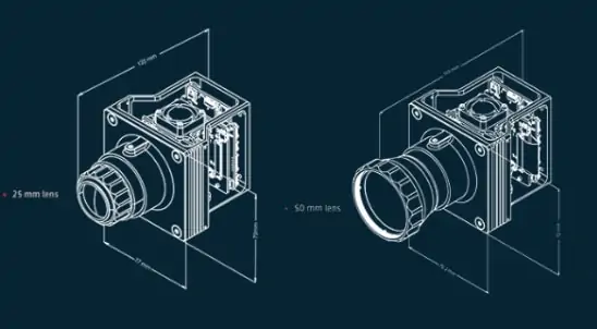 Sierra-Olympic Vayu HD LWIR thermal imaging camera lenses