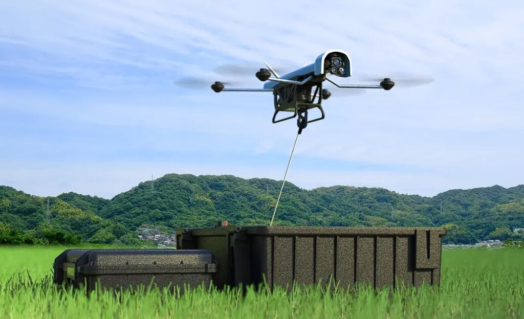 Tether System Unveiled for the Vesper Micro UAV