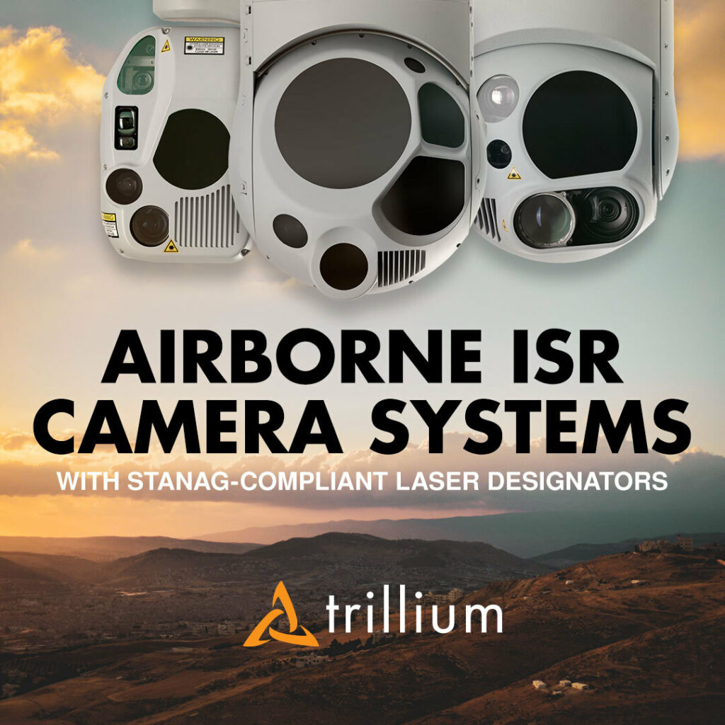 Trillium Engineering Unveils Gimbals with Laser Designation Features